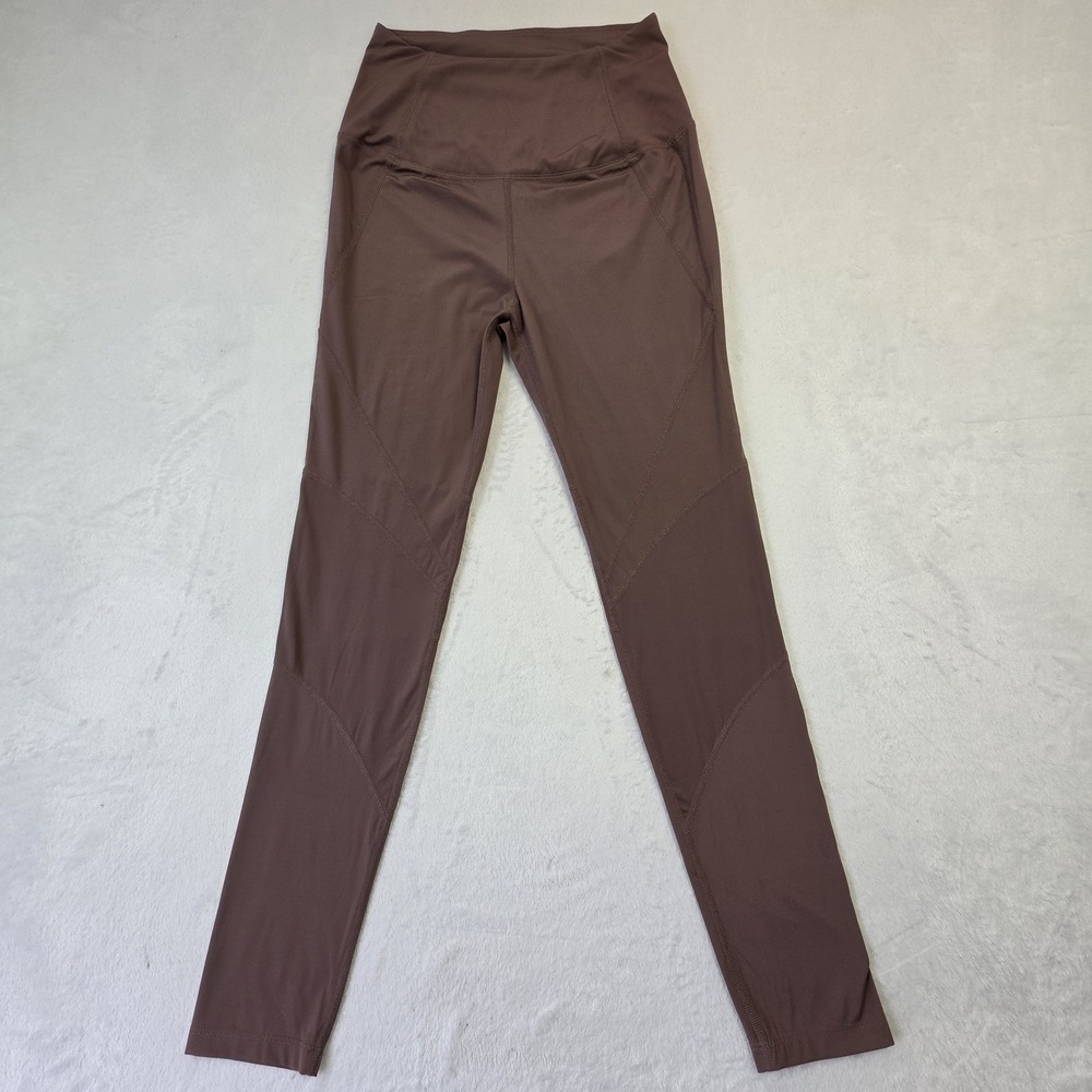 Year Of Ours Leggings Womens Large Brown High Rise Athletic Yoga Activewear